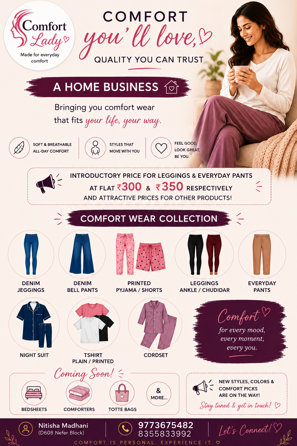 Comfort Kurti Pant FS